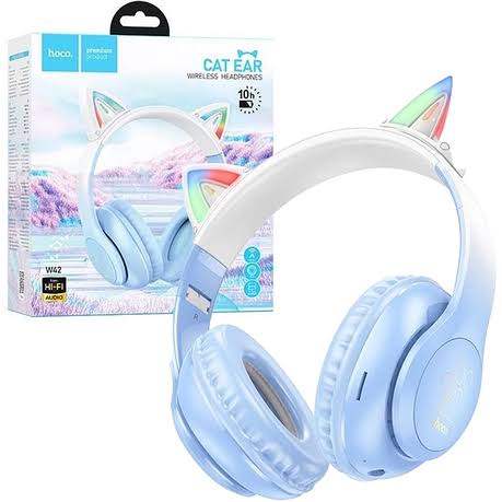 Cat Ear LED Wireless Headphones