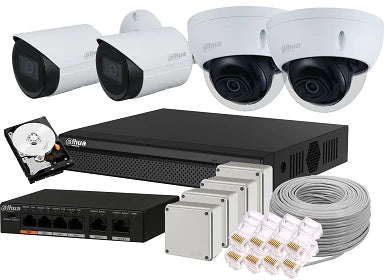Dahua 4CH IP CCTV Kit (1TB Included)