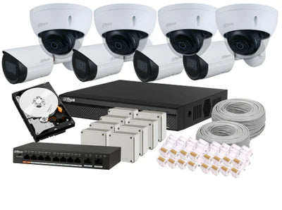 Dahua 8CH IP CCTV Kit (2TB Included)